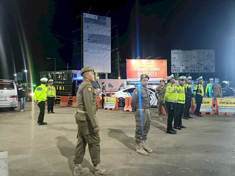 Patroli Gabungan di Akhir Pekan Wujudkan Rasa Aman Warga Sidoarjo
